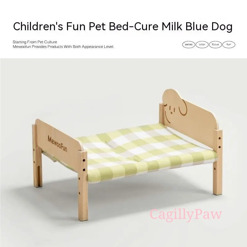 Designer Holz-Bett für Haustiere Product vendor