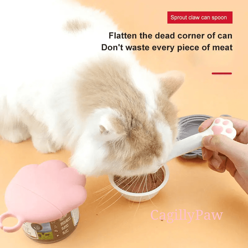 Buy Now Lucky Cat Cute Kittypaw-shaped Spoon Online