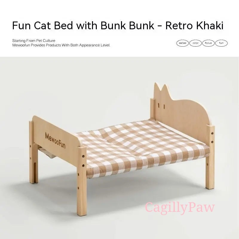 Designer Holz-Bett für Haustiere Product vendor