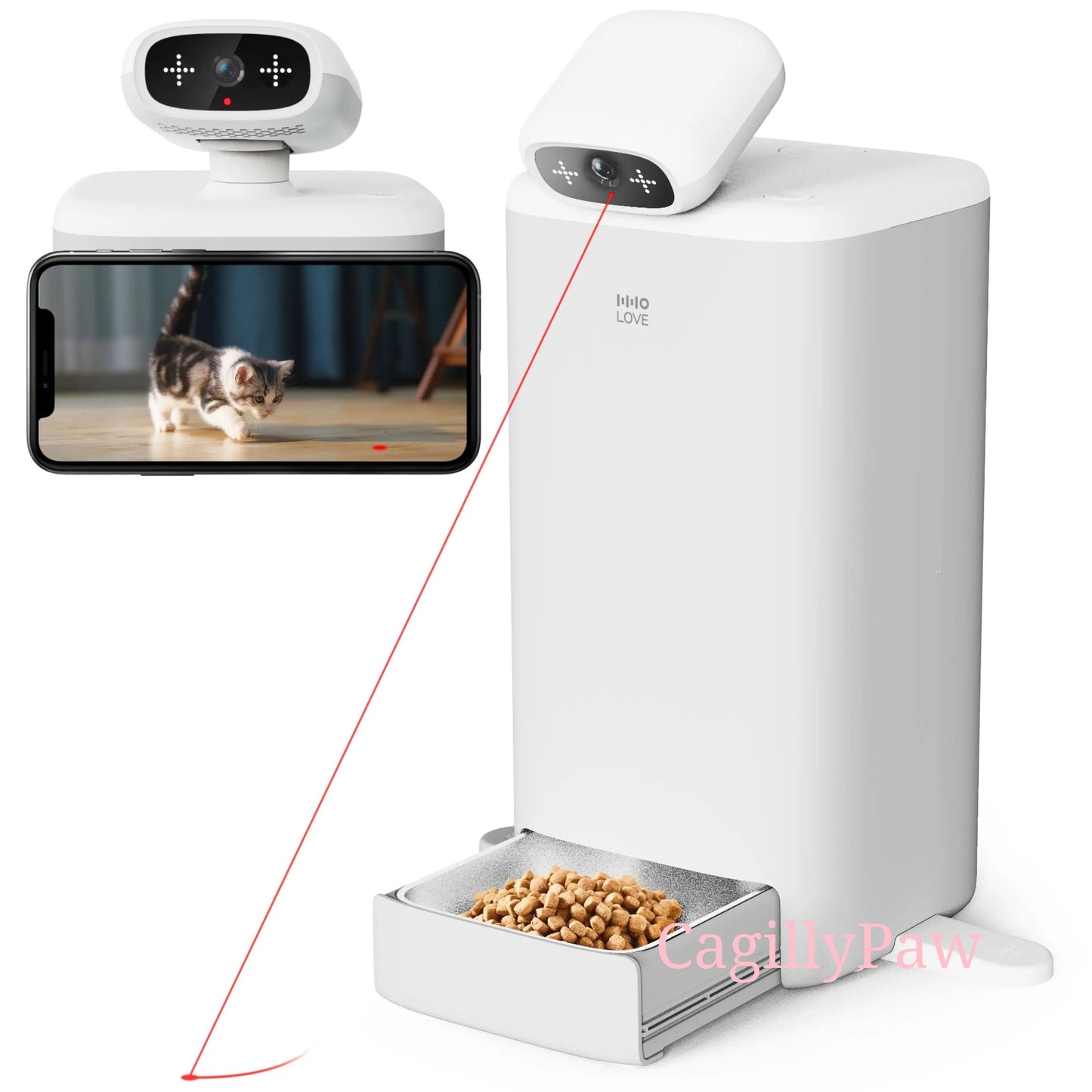 Intelligente multifunktionale Futterstation mit Kamera Product vendor